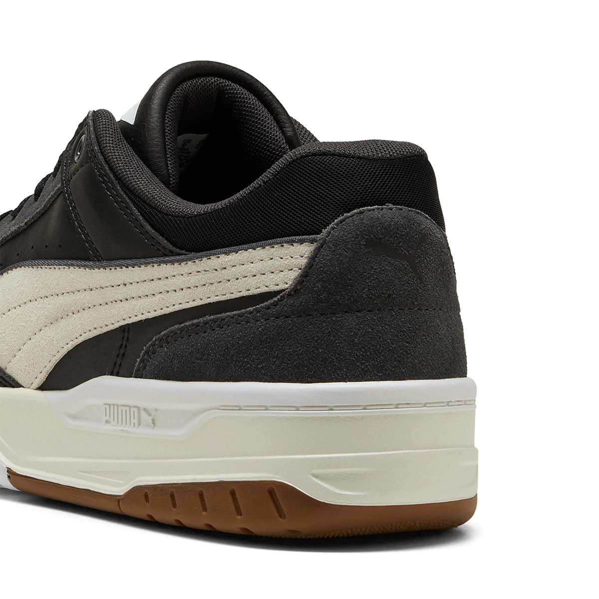 ZAPATILLAS HOMBRE PUMA CASUALES NEGRO REBOUND RETRO SD CUERO - 4