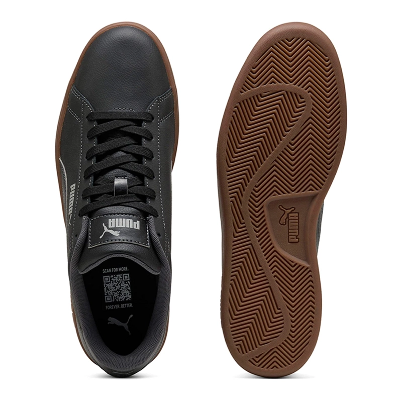 ZAPATILLAS HOMBRE PUMA URBANAS NEGRO PUMA SMASH 3.0 CRAFTED LEATHER CUERO - 6
