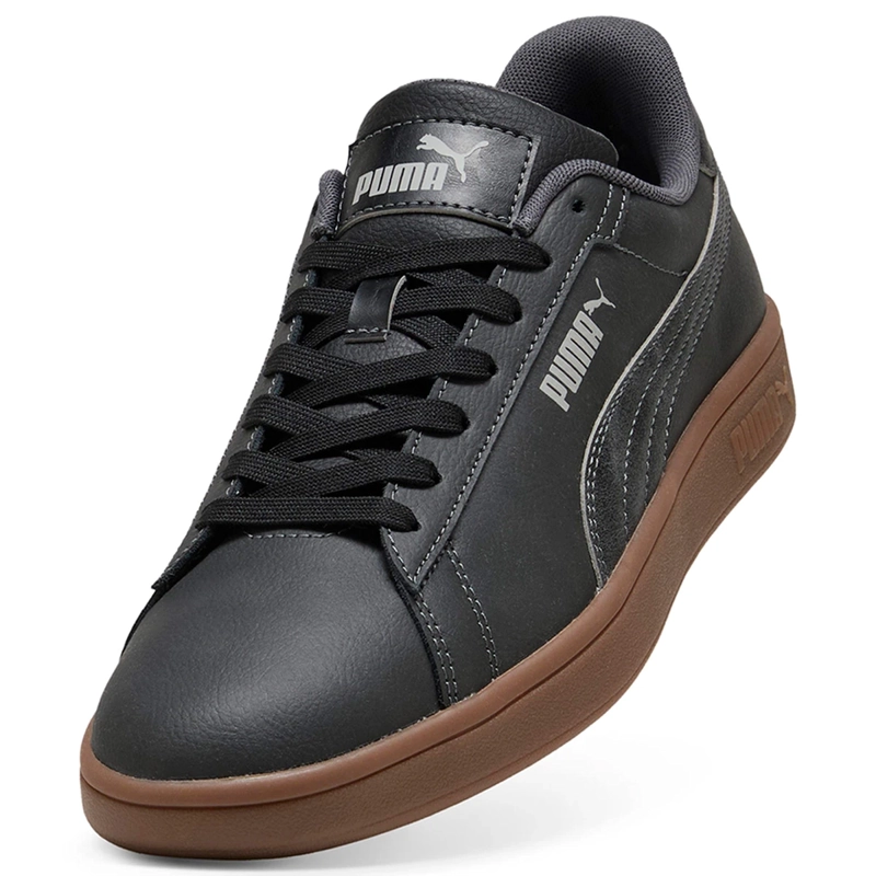 ZAPATILLAS HOMBRE PUMA URBANAS NEGRO PUMA SMASH 3.0 CRAFTED LEATHER CUERO - 4