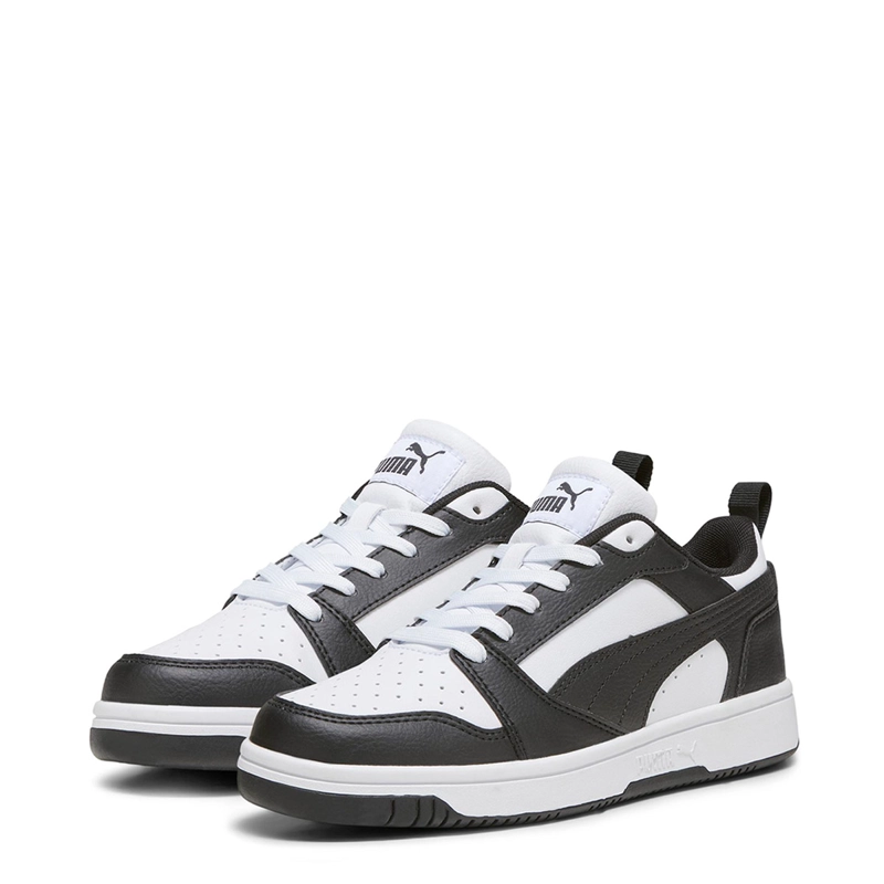 ZAPATILLAS NIÑO PUMA URBANAS BLANCO PUMA REBOUND V6 LO JR CUERO - 2