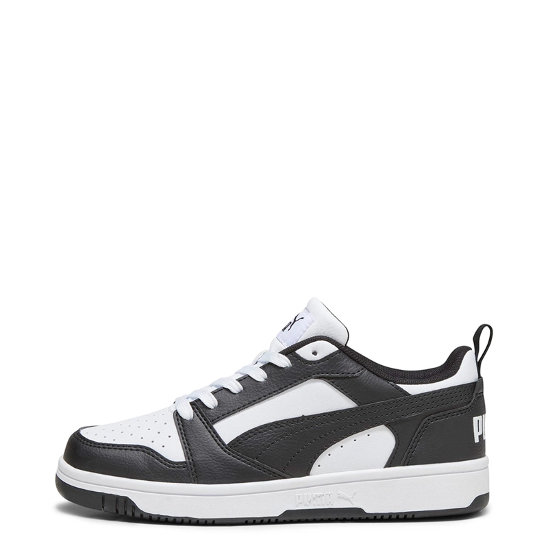 ZAPATILLAS NIÑO PUMA URBANAS BLANCO PUMA REBOUND V6 LO JR CUERO - 3