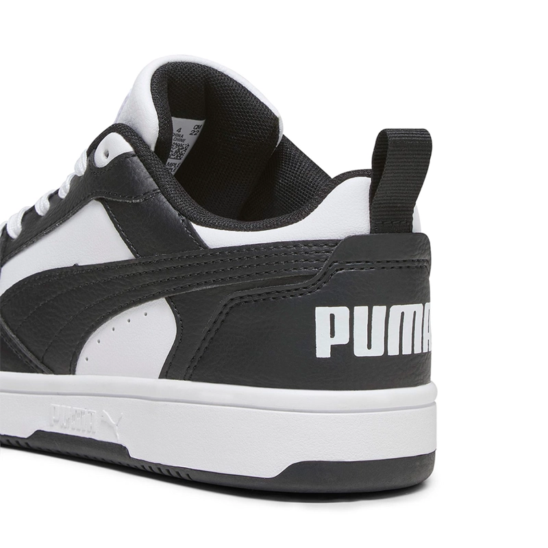 ZAPATILLAS NIÑO PUMA URBANAS BLANCO PUMA REBOUND V6 LO JR CUERO - 5
