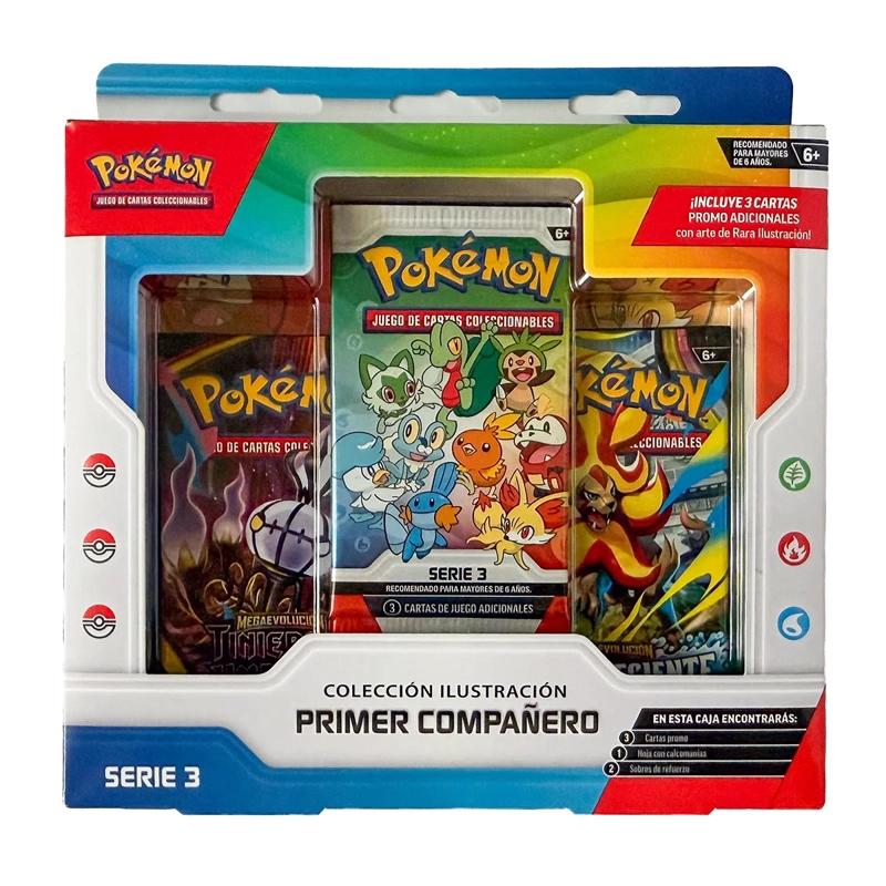 SET DE CARTAS COLECCIONABLES POKEMON FIRST PARTNER 2026 ESPAÑOL - 1