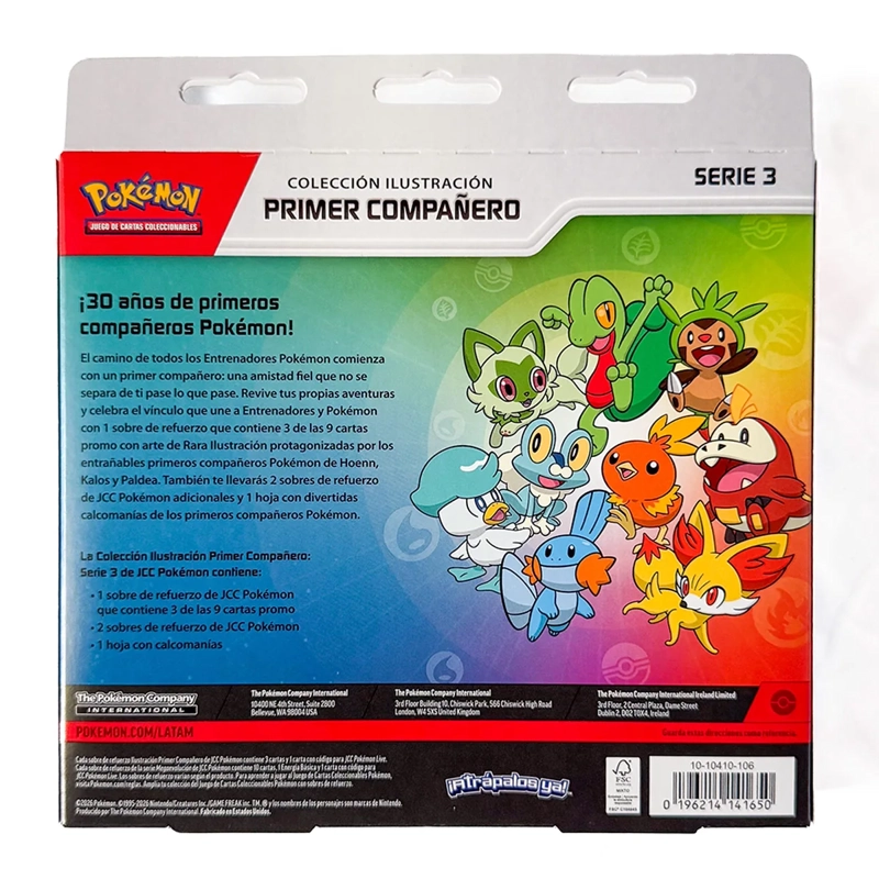 SET DE CARTAS COLECCIONABLES POKEMON FIRST PARTNER 2026 ESPAÑOL - 2