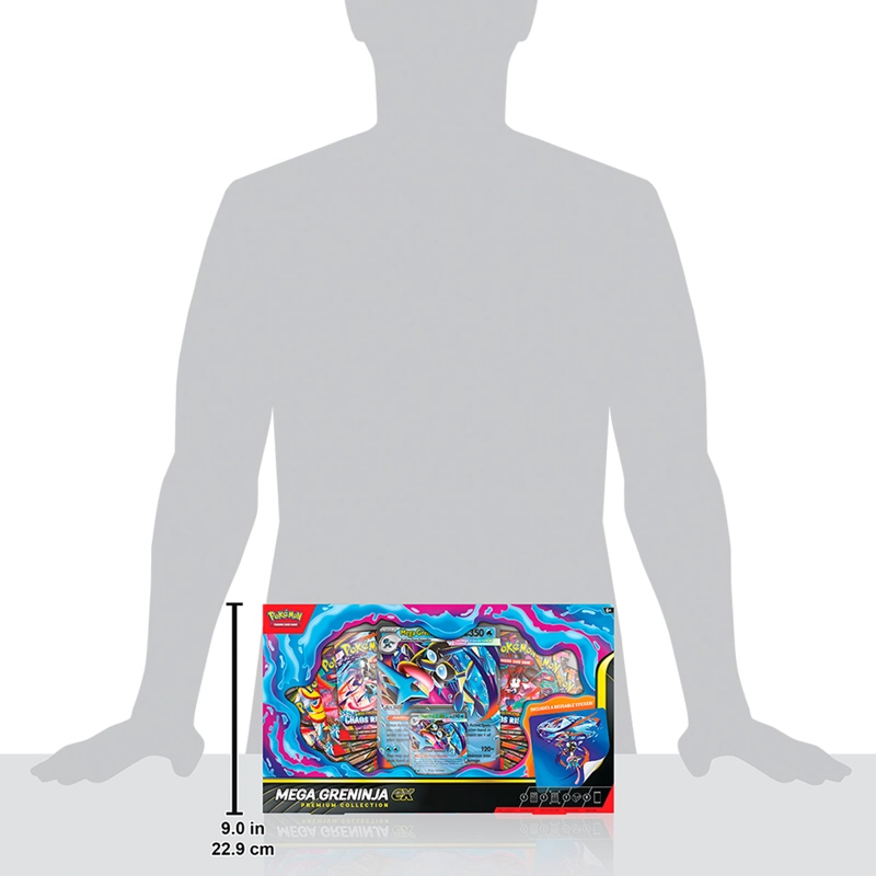 CARTAS COLECCIONABLES POKEMON MEGA GRENINJA EX PREMIUM INGLÉS - 3