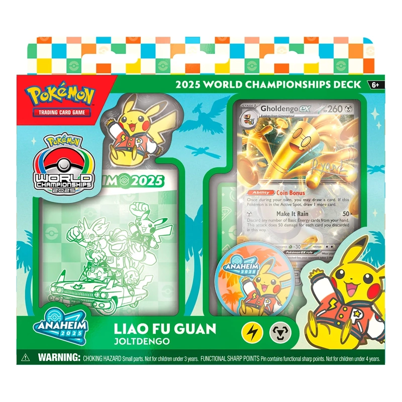 CARTAS COLECCIONABLES POKEMON WORLD CHAMPIONSHIPS 2025 INGLÉS - 3