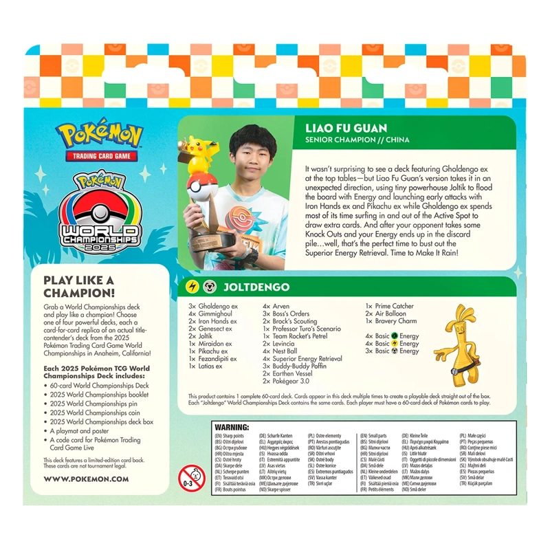 CARTAS COLECCIONABLES POKEMON WORLD CHAMPIONSHIPS 2025 INGLÉS - 4