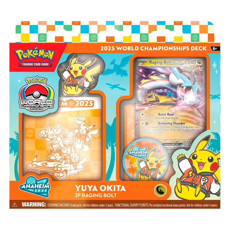 CARTAS COLECCIONABLES POKEMON WORLD CHAMPIONSHIPS 2025 INGLÉS - 5