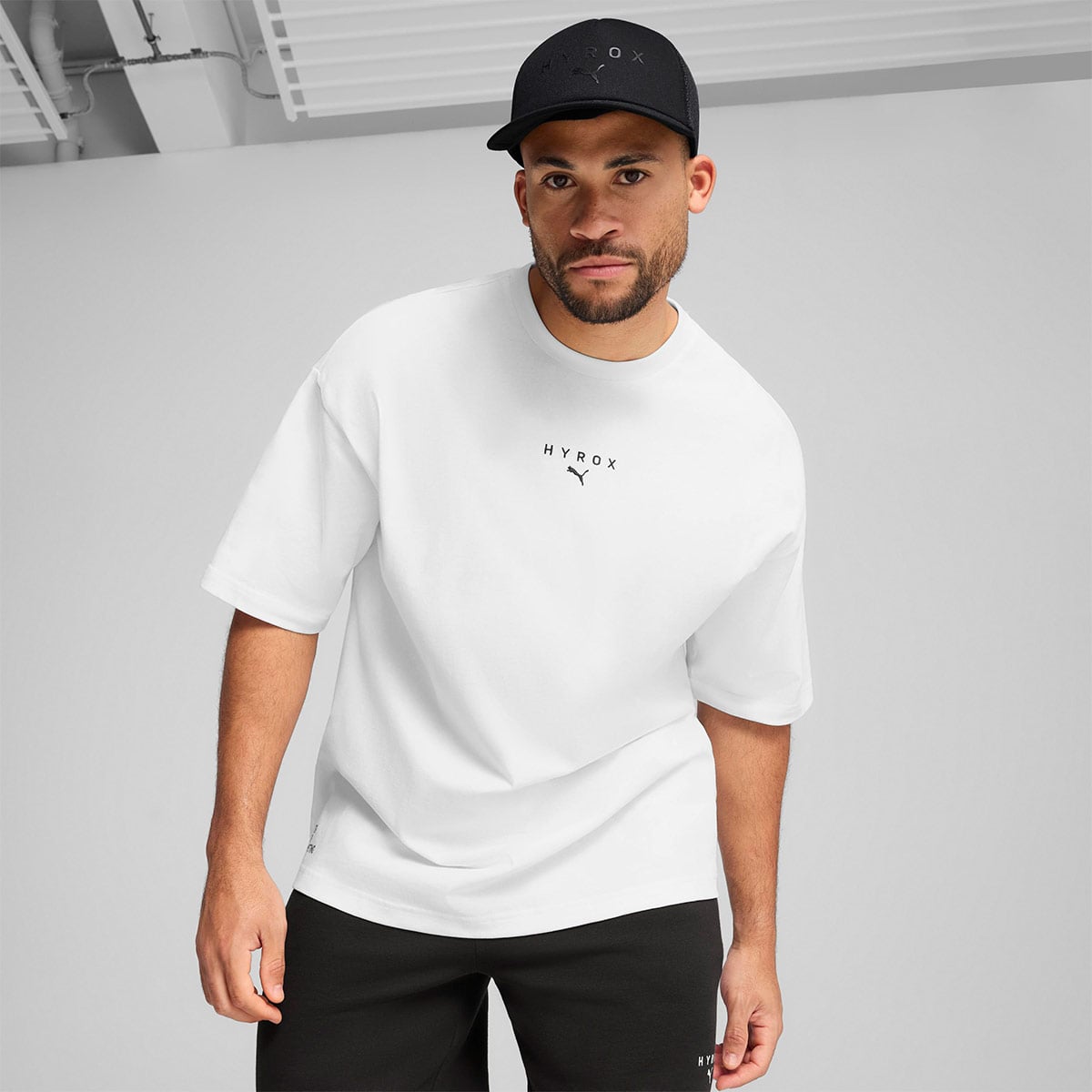 GORRA PUMA X HYROX TRUCKER NEGRO - 3