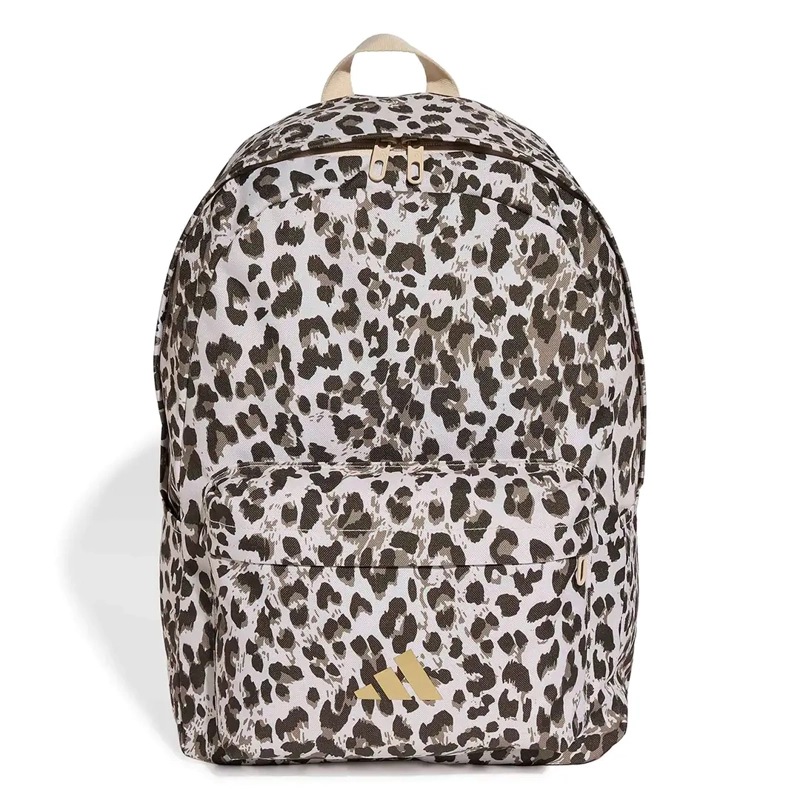 MOCHILA DEPORTIVA ADIDAS LEO GRAPHIC BEIGE - 1