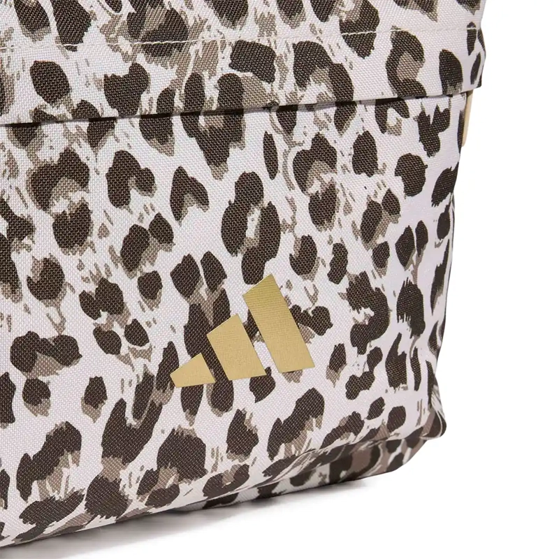 MOCHILA DEPORTIVA ADIDAS LEO GRAPHIC BEIGE - 5