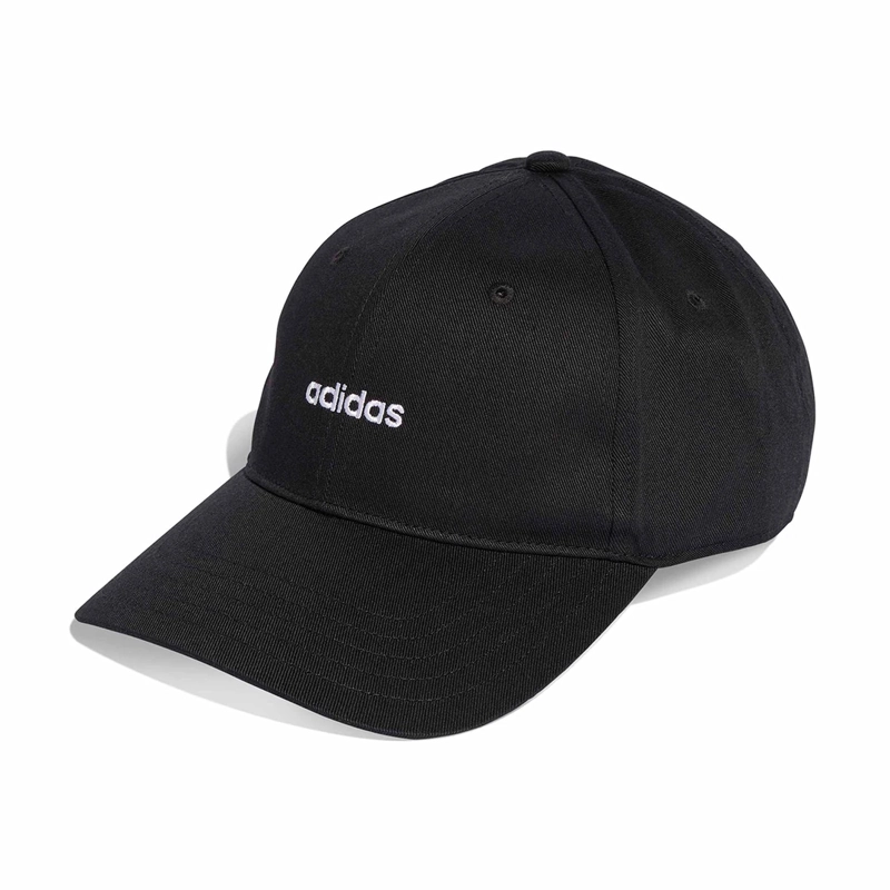 GORRA ADIDAS LINEAR EMBROIDERY NEGRO - 1