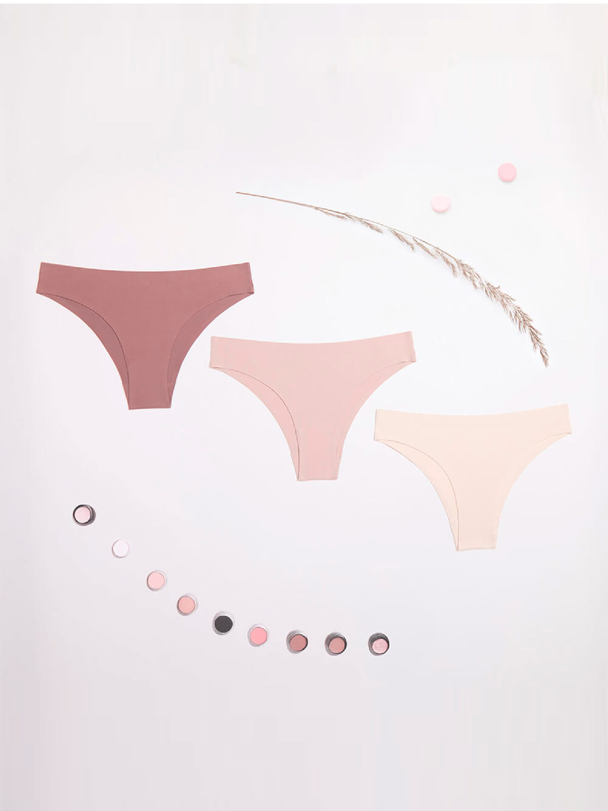 CALZÓN INTIME PACK X3 MICROFIBRA BIKINI NUDE - 11