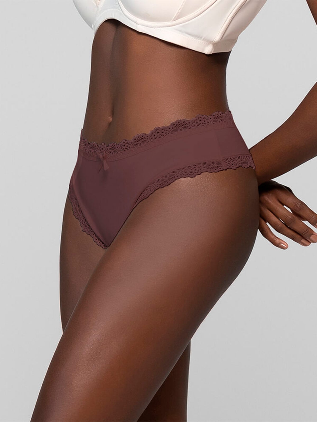 CALZÓN INTIME PACK X3 ALGODÓN CULOTTE NUDE - 6