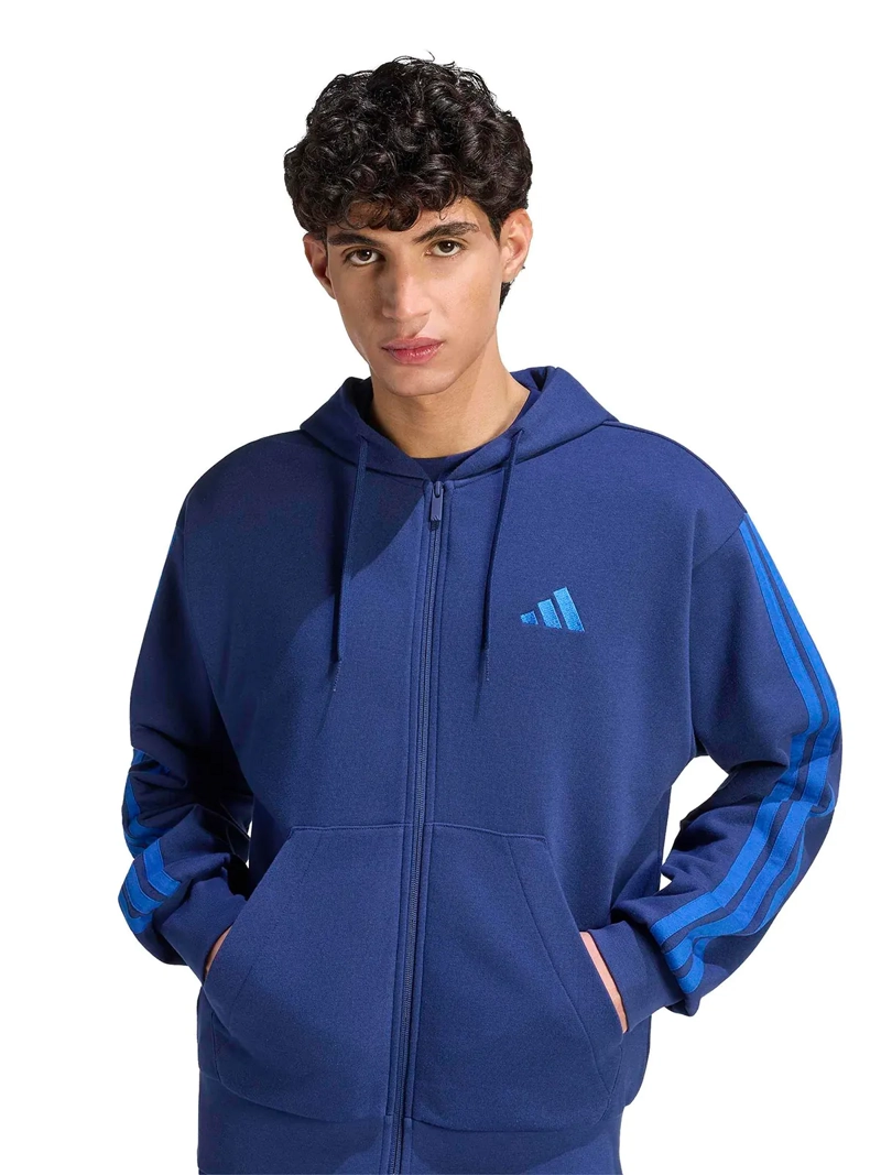 POLERÓN HOMBRE ADIDAS ALGODÓN CON GORRO - 3