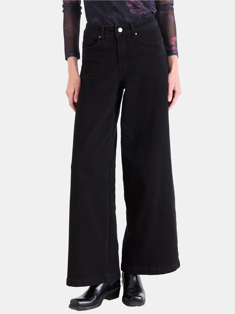 JEANS MUJER ASH REGULAR WIDE LEG - 4