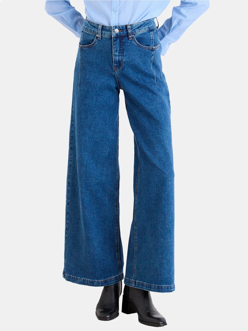 JEANS MUJER ASH REGULAR WIDE LEG - 3