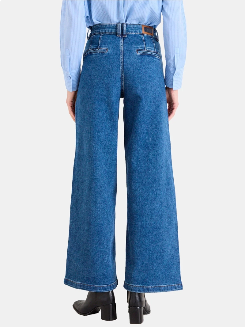 JEANS MUJER ASH REGULAR WIDE LEG - 4