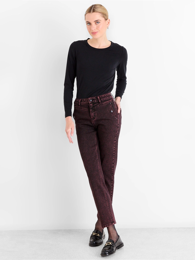 JEANS MUJER ASH RECTO ALGODÓN - 1