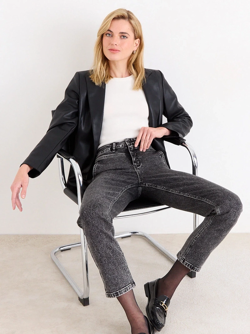 JEANS MUJER ASH RECTO ALGODÓN