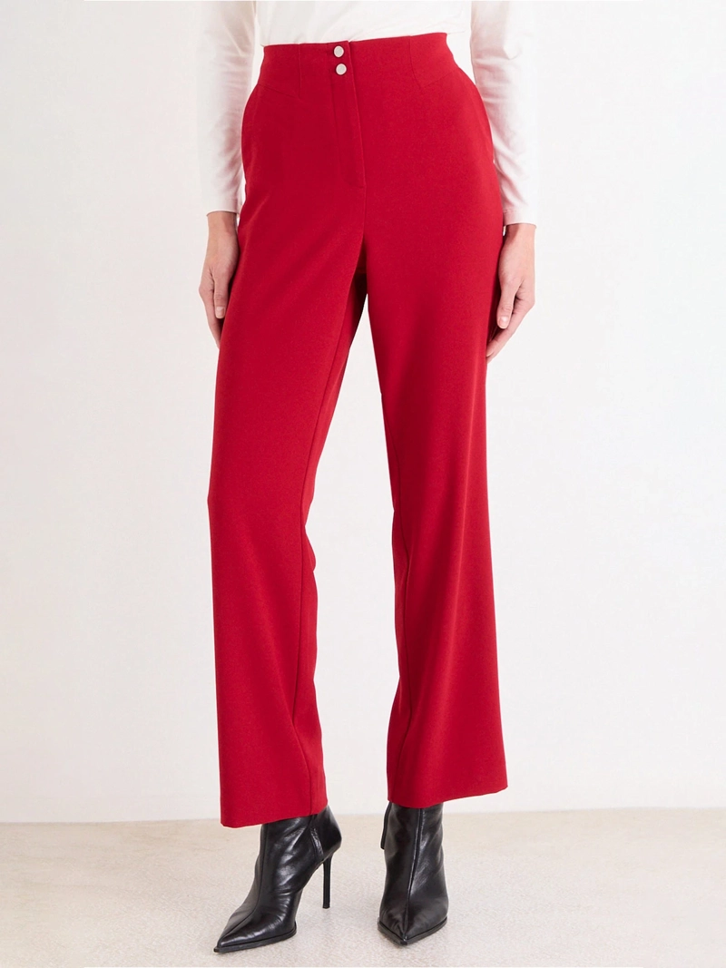 PANTALON MUJER ASH RECTO CON TACHAS - 2