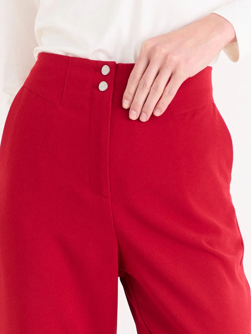 PANTALON MUJER ASH RECTO CON TACHAS - 4
