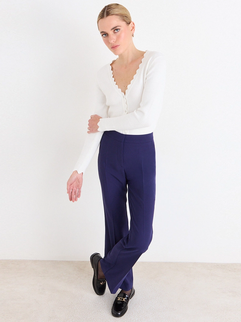 PANTALÓN MUJER ASH RECTO CLÁSICO - 1