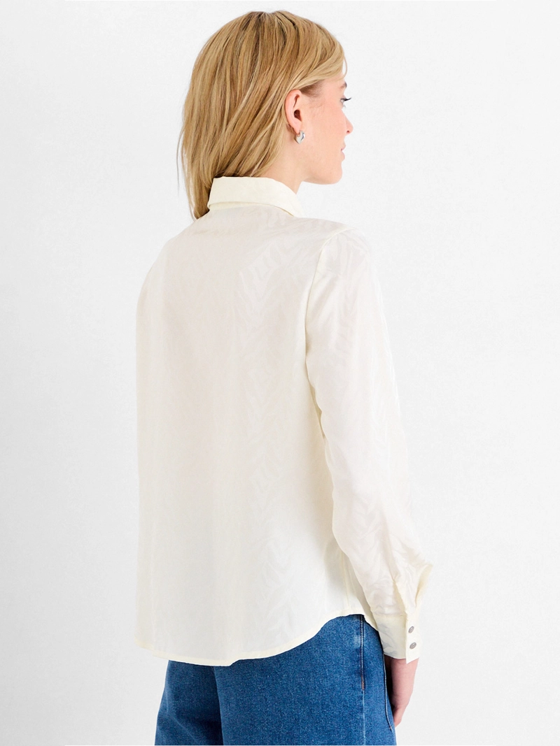 BLUSA MUJER ASH REGULAR FIT CUELLO CAMISERO - 2