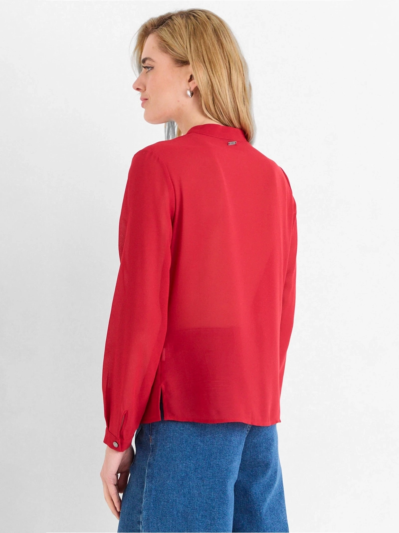 BLUSA MUJER ASH CUELLO MAO ESCOTE EN V - 2