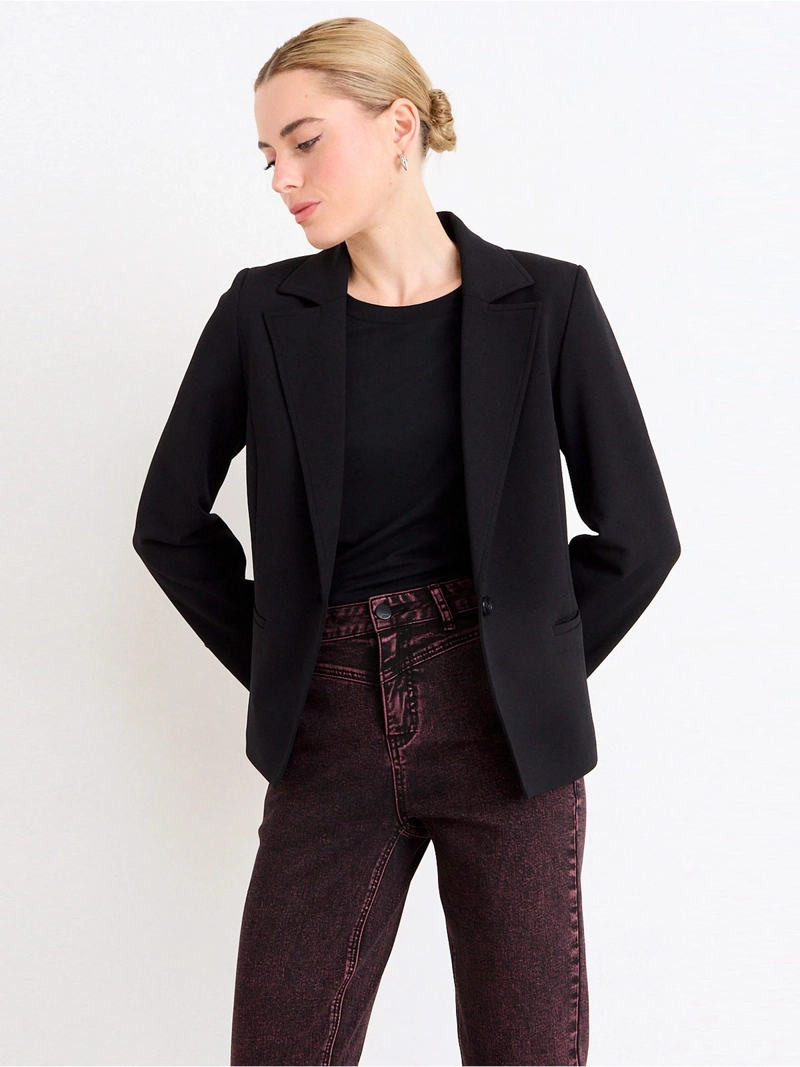 BLAZER MUJER ASH CORTE CLÁSICO - 1
