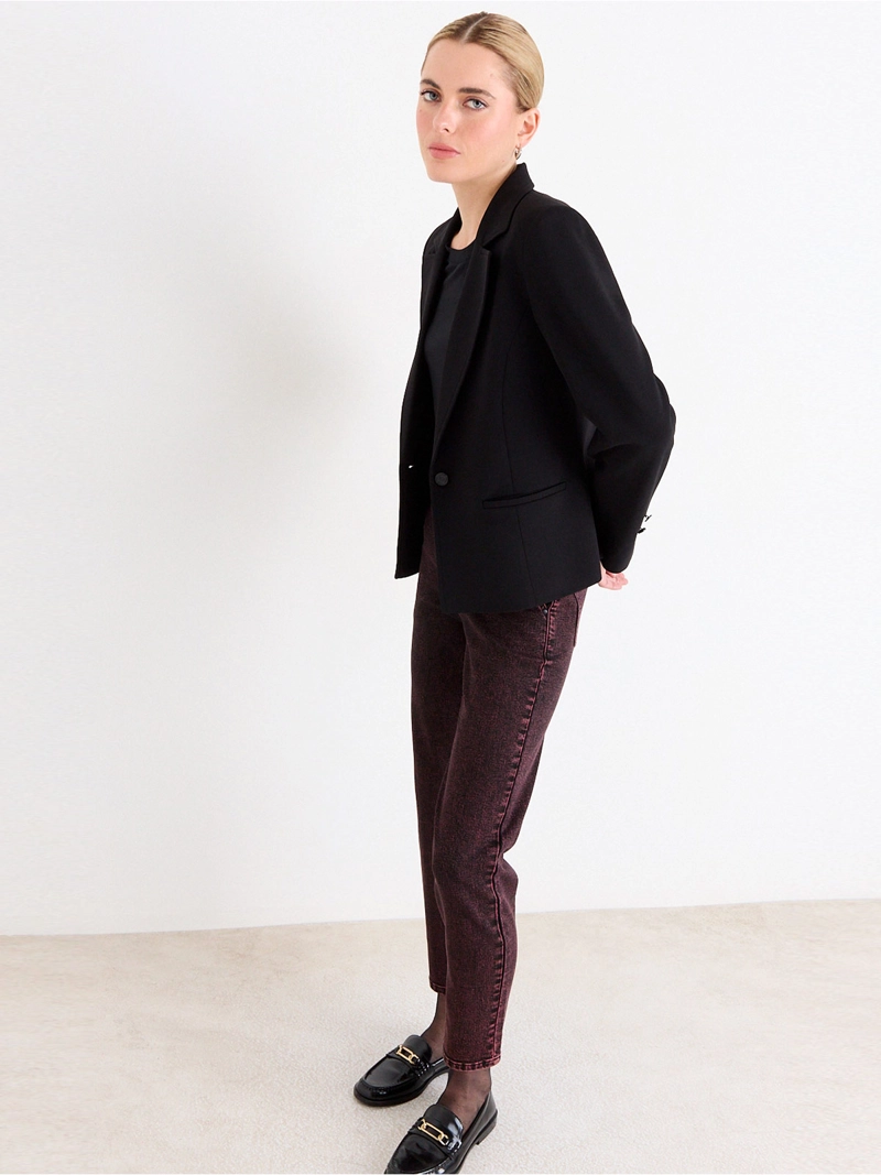BLAZER MUJER ASH CORTE CLÁSICO - 5