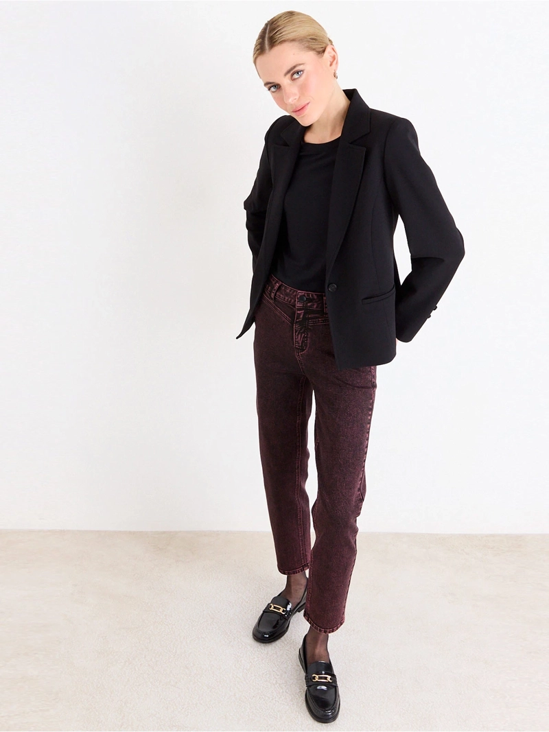 BLAZER MUJER ASH CORTE CLÁSICO - 4