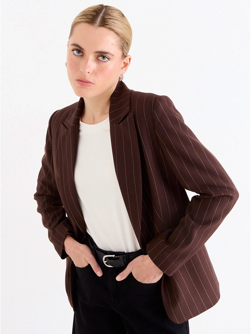 BLAZER MUJER ASH CON SOLAPA - 1