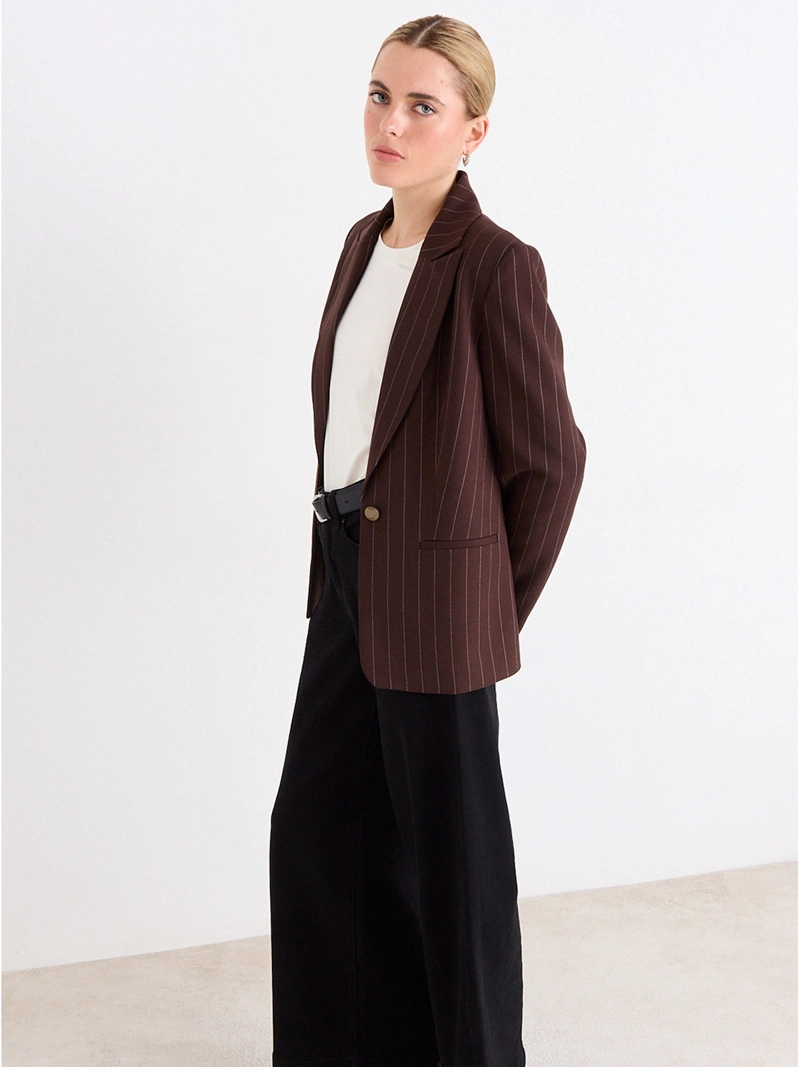 BLAZER MUJER ASH CON SOLAPA - 5