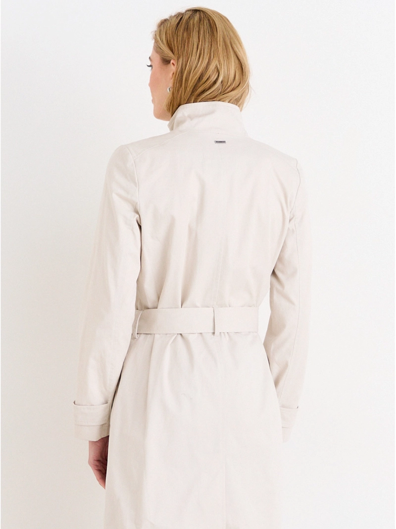 TRENCH MUJER ASH CUELLO ALTO  - 2