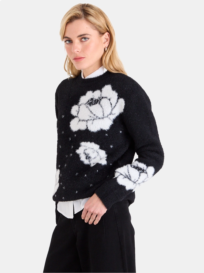 SWEATER MUJER ASH CUELLO REDONDO MANGA LARGA - 1
