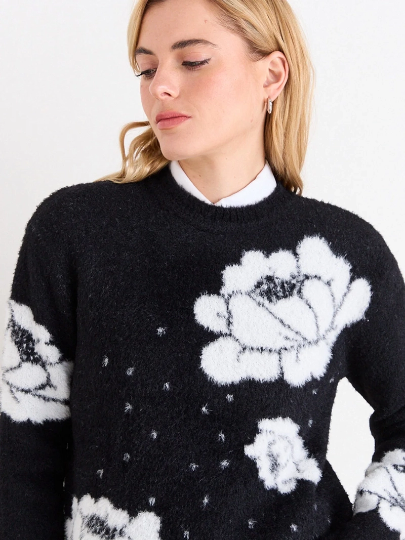 SWEATER MUJER ASH CUELLO REDONDO MANGA LARGA - 3