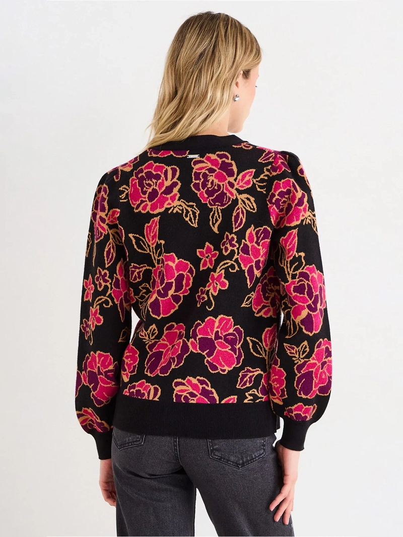 CARDIGAN MUJER ASH ESCOTE EN V  - 2