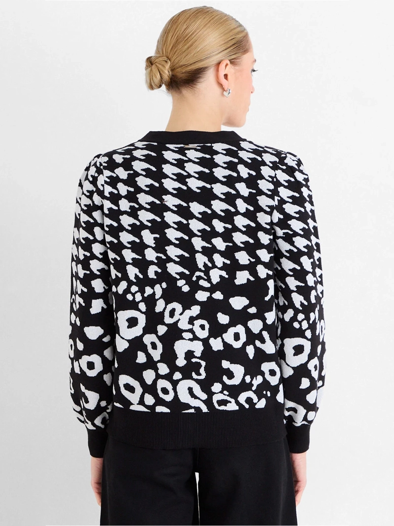 CARDIGAN MUJER ASH ESCOTE EN V  - 2