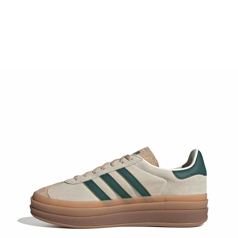 ZAPATILLAS MUJER ADIDAS ORIGINALS URBANAS BLANCO GAZELLE BOLD CUERO - 2