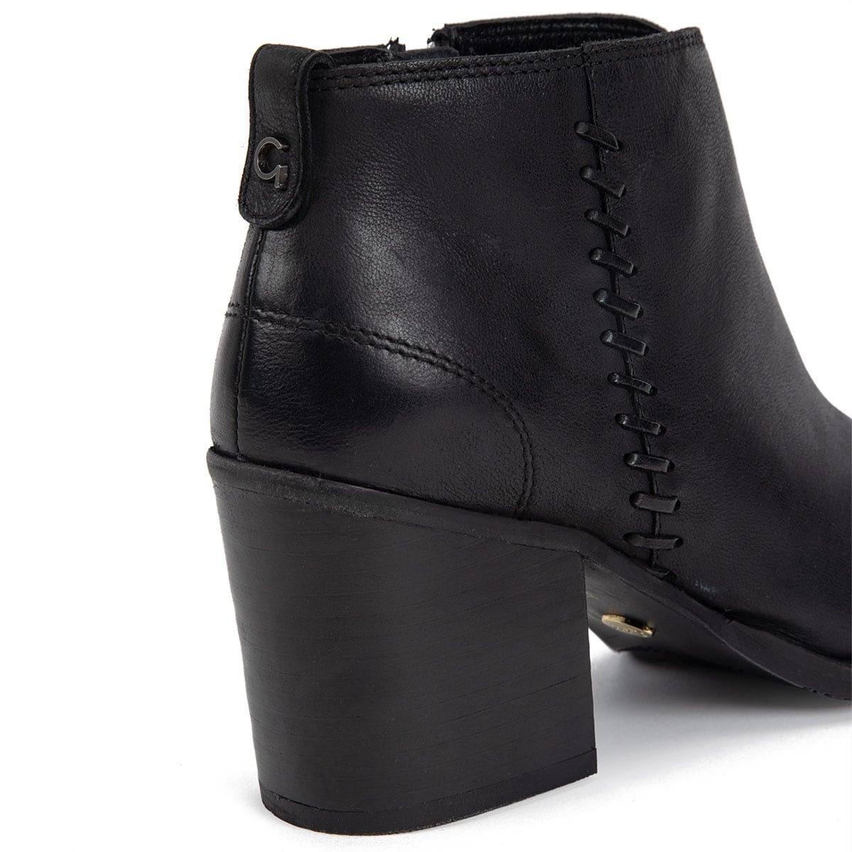 BOTINES MUJER GACEL NEGRO BRUNA CUERO - 3