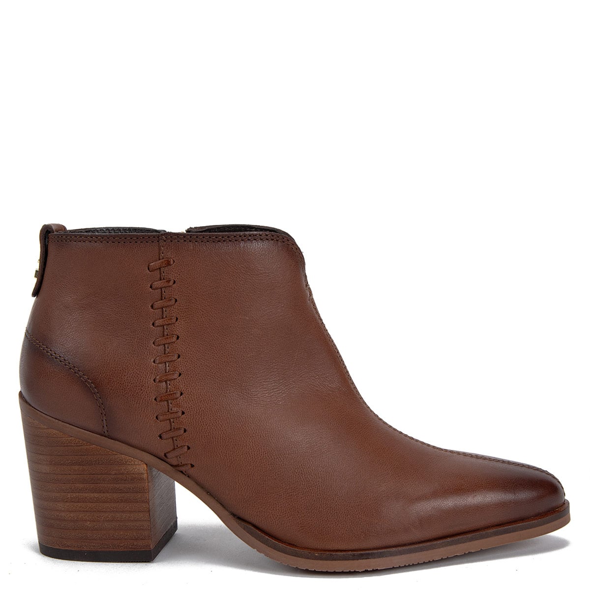 BOTINES MUJER GACEL CAFÉ BRUNA CUERO - 1