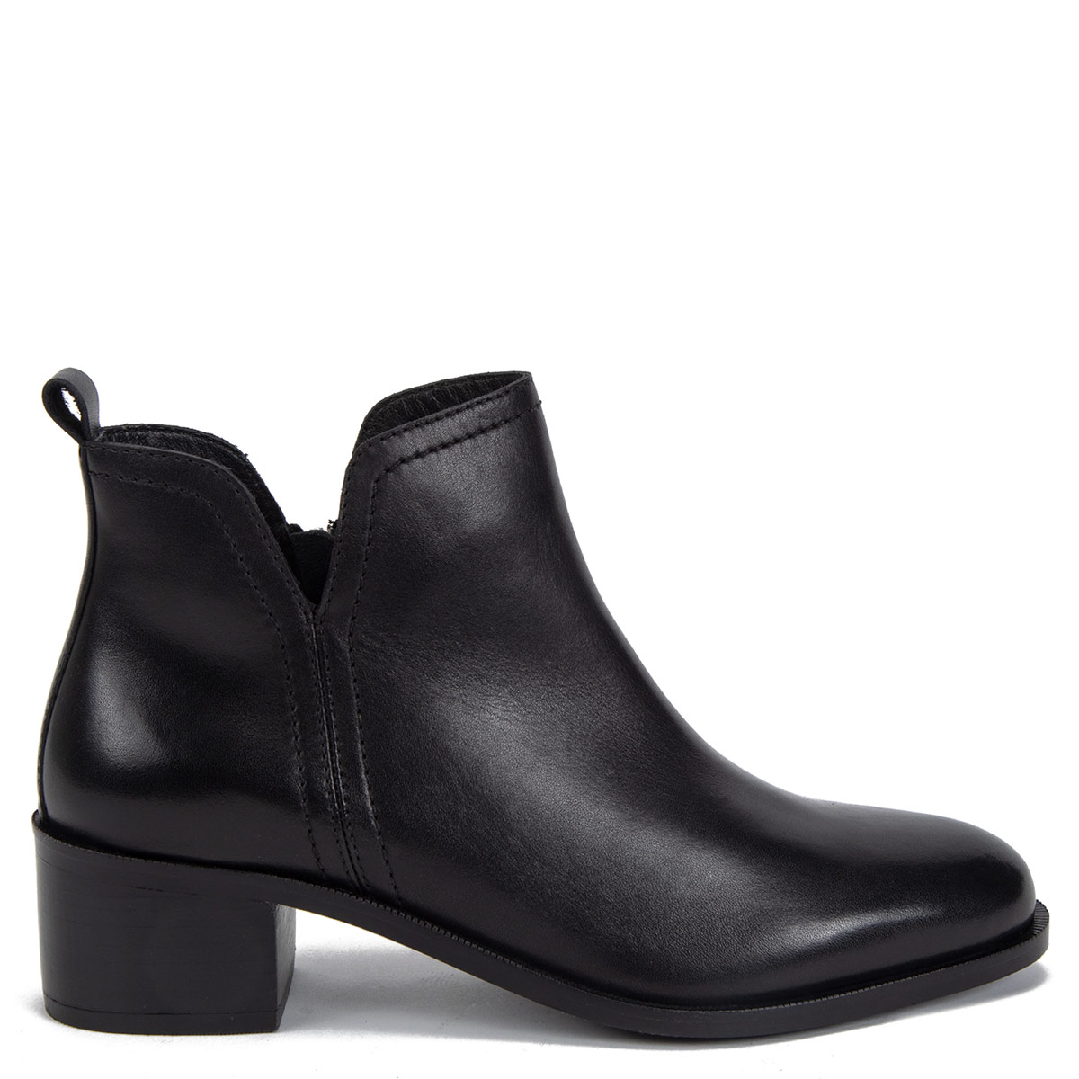 BOTINES MUJER GACEL NEGRO ENYA CUERO - 1