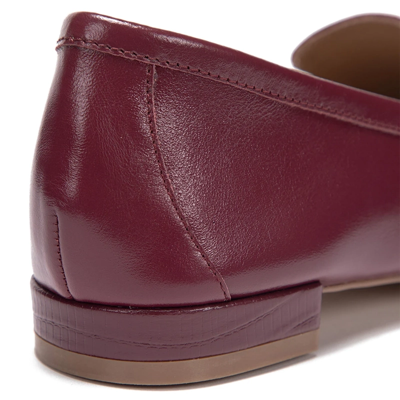 ZAPATOS MUJER GACEL BURDEO HAIMI CUERO - 7
