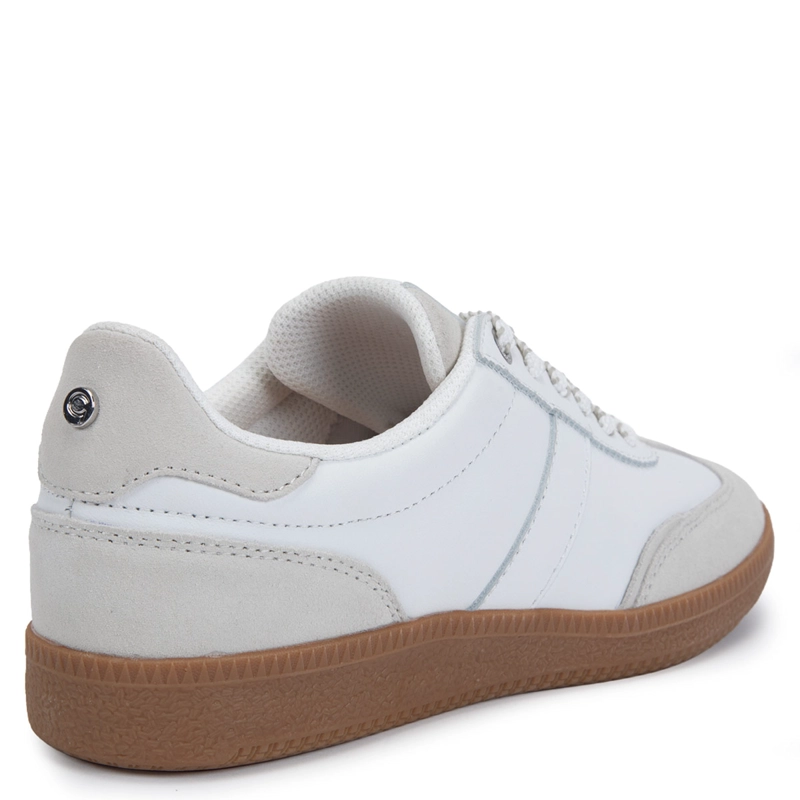 ZAPATILLAS MUJER GACEL CASUALES BLANCO MUNA CUERO - 4