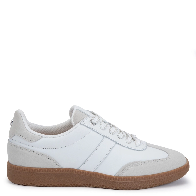 ZAPATILLAS MUJER GACEL CASUALES BLANCO MUNA CUERO - 1