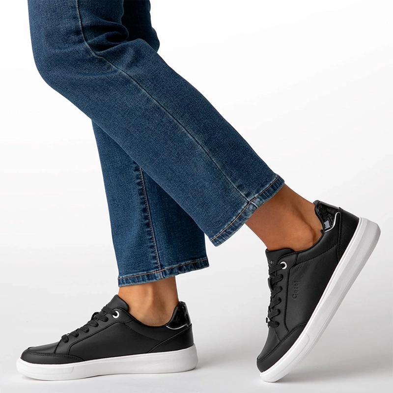 ZAPATILLAS MUJER GACEL CASUALES NEGRO ROSALIA  - 2