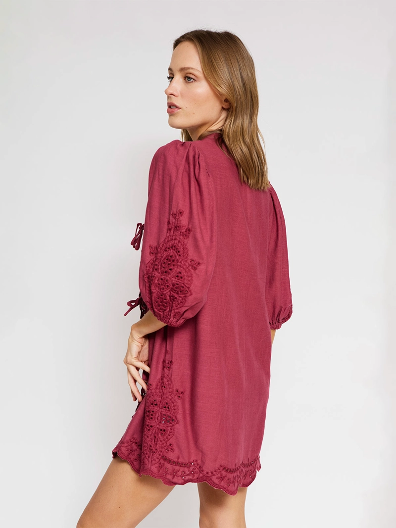 VESTIDO MUJER TATIENNE LINO  - 3