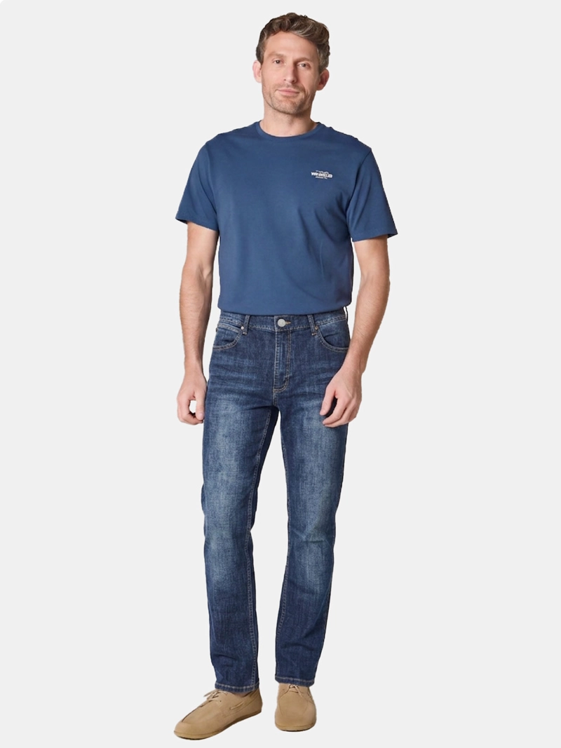 JEANS HOMBRE WRANGLER REGULAR FIT ALGODÓN - 1