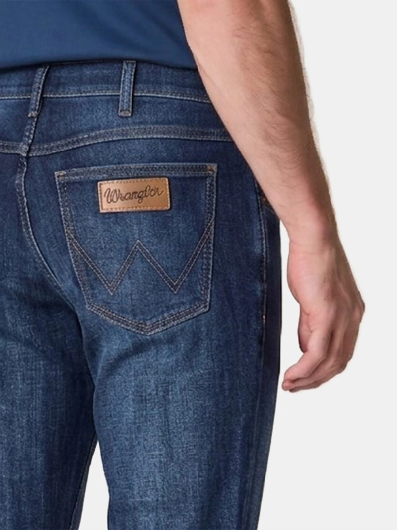 JEANS HOMBRE WRANGLER REGULAR FIT ALGODÓN - 4
